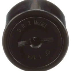 Plain Cam Follower: 1.25" Roller Dia, 0.75" Roller Width, 0.5" Stud Dia, 1-1/4" Stud Length