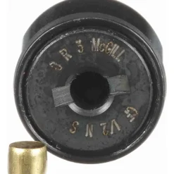 Plain Cam Follower: 0.5" Roller Dia, 0.344" Roller Width, 0.19" Stud Dia, 1/2" Stud Length