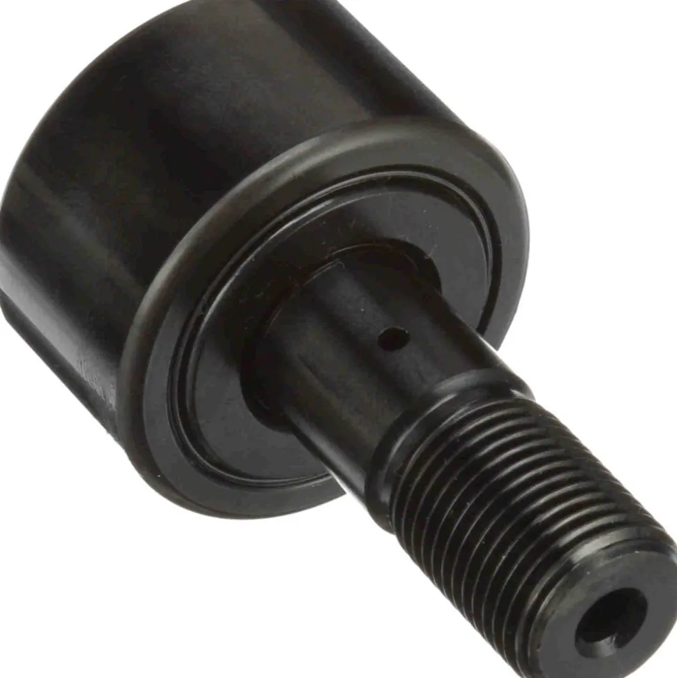 Plain Cam Follower: 1.5" Roller Dia, 0.875" Roller Width, 0.625" Stud Dia, 1-1/2" Stud Length