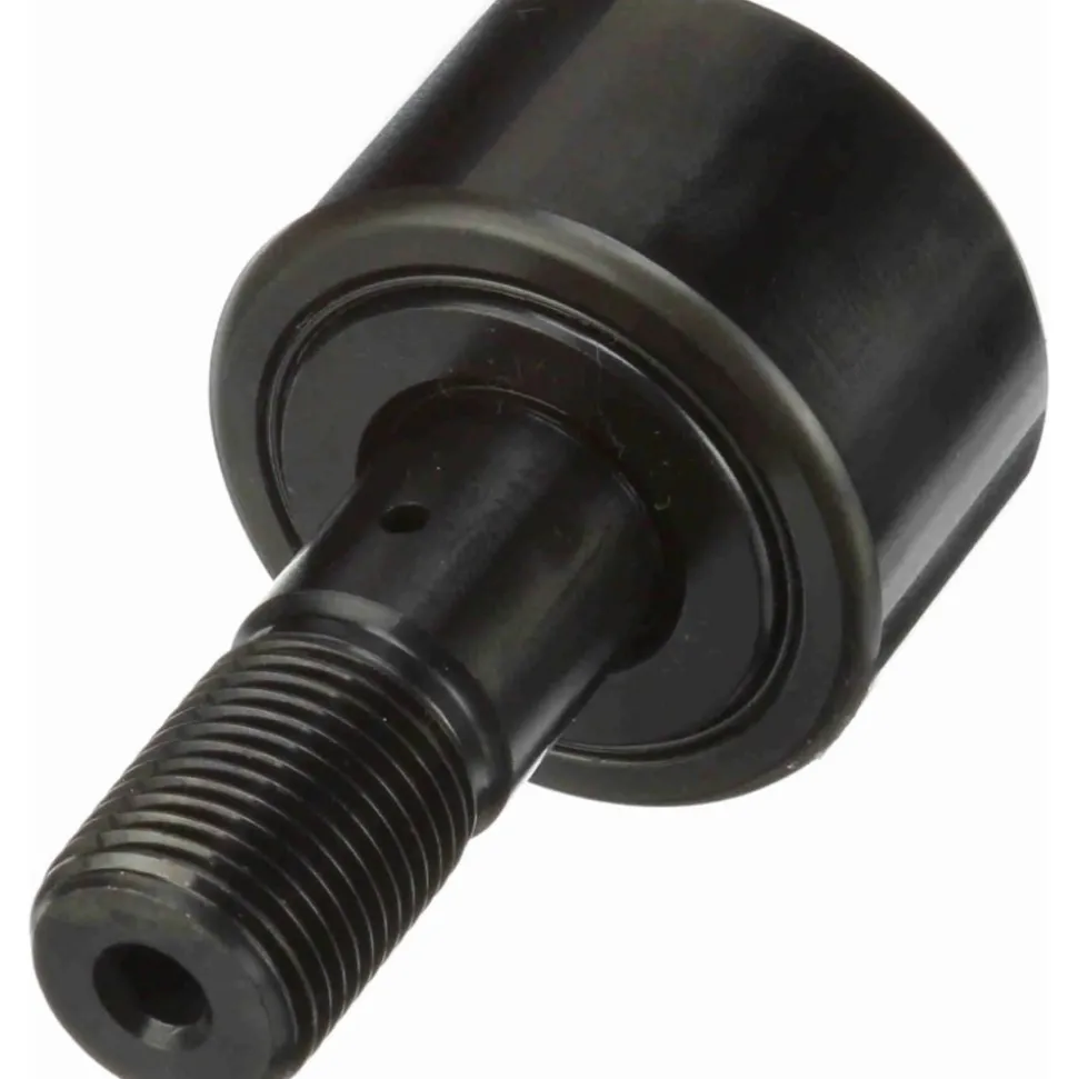 Plain Cam Follower: 1.5" Roller Dia, 0.875" Roller Width, 0.625" Stud Dia, 1-1/2" Stud Length