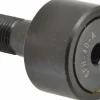 Plain Cam Follower: 0.75" Roller Width, 0.5" Stud Dia, 1-1/4" Stud Length