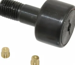 Plain Cam Follower: 0.625" Roller Width, 0.4375" Stud Dia, 1" Stud Length