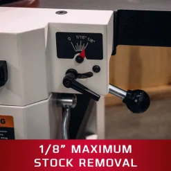 Planer Machine: 5/32" Depth of Cut, 8-3/4" Cutting Thickness, 12" Cutting Width