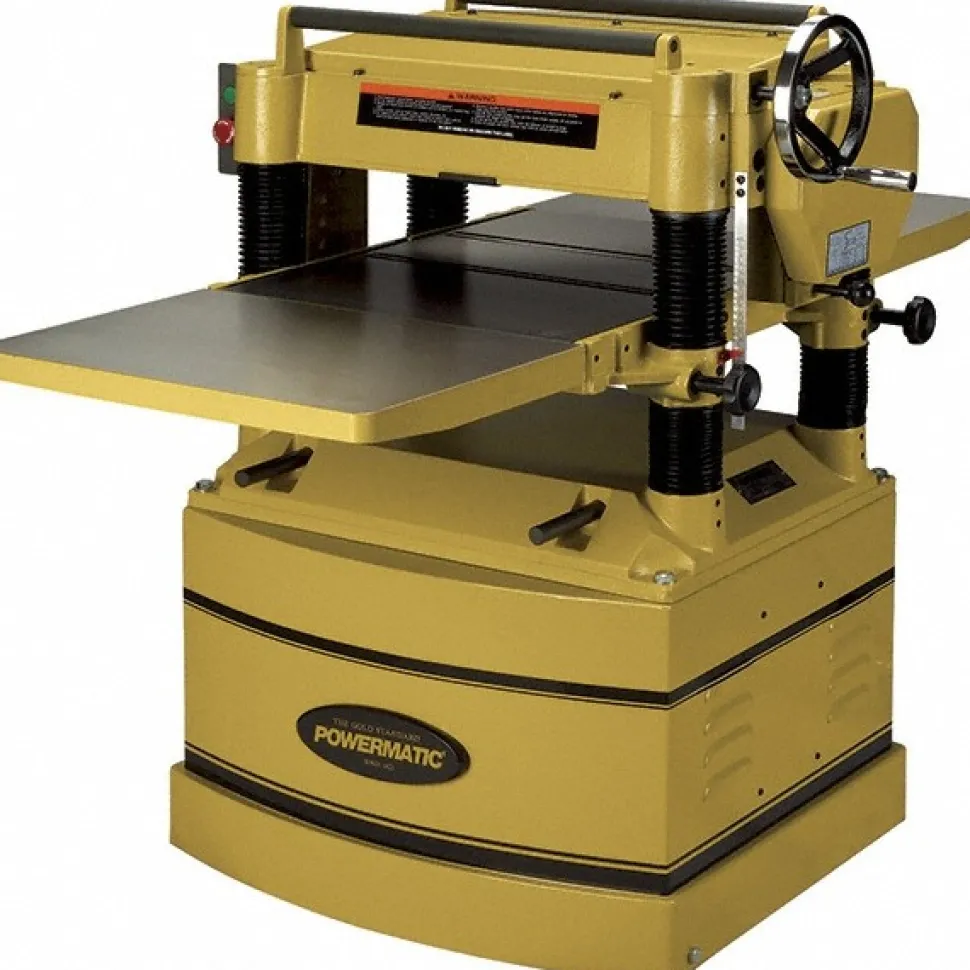 Planer Machines; Cutting Width (Inch): 20; Maximum Cutting Thickness: 8 in; Maximum Cutting Width: 20 in; Depth of Cut (Inch): 3/32; Number Of Cutting Knives: 99; Cutting Thickness (Inch): 8; Feed Rate: 24, 31 16, 20 with Gear Change SFPM; Number Of Feed Rate Speeds: 2