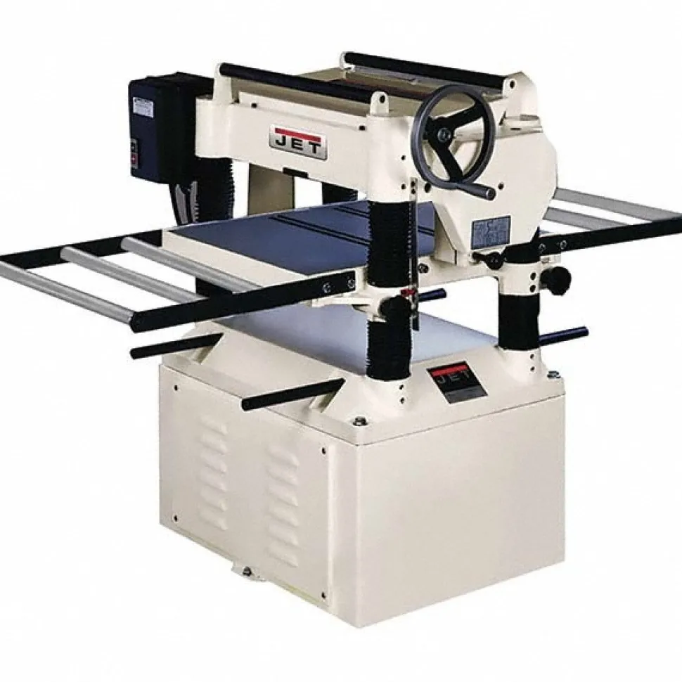 Planer Machines; Cutting Width (Inch): 20; Maximum Cutting Thickness: 8 in; Maximum Cutting Width: 20 in; Depth of Cut (Inch): 3/32; Number Of Cutting Knives: 4; Cutting Thickness (Inch): 8; Number Of Feed Rate Speeds: 1; Minimum Planing Length (Inch): 6-3/4; Cutter Head Speed: 5000 RPM