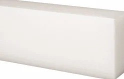 Plastic Bar: Acetal, 1" Thick, 48" Long, Natural Color