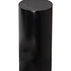 Plastic Rod: POM, 1" Dia, 48" Long, Black, Opaque