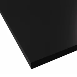 Plastic Sheet: Recycled UHMWPE, 1/2" Thick x 48" Wide x 8' Long, Black