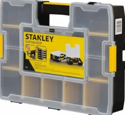 Plastic Tool Box: 17 Compartment