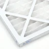 Pleated Air Filter: Wire-Backed Pleated, MERV 8, Synthetic, 35% Efficient, 20" High, 20" Wide, 1" Deep