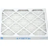 Pleated Air Filter: Wire-Backed Pleated, MERV 8, Synthetic, 35% Efficient, 16" High, 20" Wide, 2" Deep