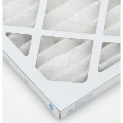 Pleated Air Filter: Wire-Backed Pleated, MERV 8, Synthetic, 35% Efficient, 16" High, 25" Wide, 1" Deep