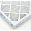 Pleated Air Filter: Wire-Backed Pleated, MERV 8, Synthetic, 35% Efficient, 16" High, 25" Wide, 2" Deep