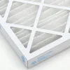 Pleated Air Filter: Wire-Backed Pleated, MERV 10, Synthetic, 55% Efficient, 20" High, 25" Wide, 2" Deep