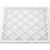 Pleated Air Filter: Wire-Backed Pleated, MERV 8, Synthetic, 35% Efficient, 24" High, 24" Wide, 1" Deep