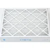 Pleated Air Filter: Wire-Backed Pleated, MERV 10, Synthetic, 55% Efficient, 20" High, 25" Wide, 4" Deep