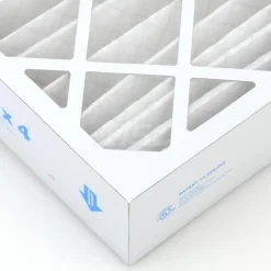 Pleated Air Filter: Wire-Backed Pleated, MERV 10, Synthetic, 55% Efficient, 16