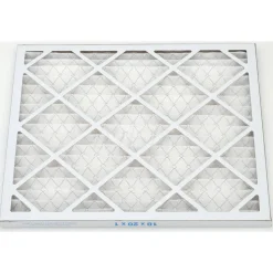 Pleated Air Filter: Wire-Backed Pleated, MERV 8, Synthetic, 35% Efficient, 18