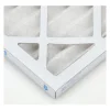 Pleated Air Filter: Wire-Backed Pleated, MERV 8, Synthetic, 35% Efficient, 12" High, 24" Wide, 1" Deep