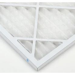 Pleated Air Filter: Wire-Backed Pleated, MERV 8, Synthetic, 35% Efficient, 24