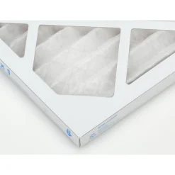 Pleated Air Filter: Wire-Backed Pleated, MERV 8, Synthetic, 35% Efficient, 14" High, 25" Wide, 1" Deep