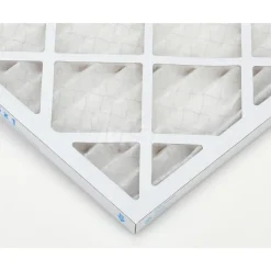 Pleated Air Filter: Wire-Backed Pleated, MERV 8, Synthetic, 35% Efficient, 18