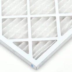Pleated Air Filter: Wire-Backed Pleated, MERV 10, Synthetic, 55% Efficient, 20" High, 24" Wide, 1" Deep