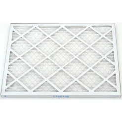 Pleated Air Filter: Wire-Backed Pleated, MERV 10, Synthetic, 55% Efficient, 20