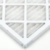 Pleated Air Filter: Wire-Backed Pleated, MERV 10, Synthetic, 55% Efficient, 24" High, 24" Wide, 1" Deep