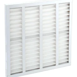 Pleated Air Filter: Wireless Pleated, MERV 8, Synthetic, 35% Efficient, 24