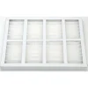Pleated Air Filter: Wireless Pleated, MERV 8, Synthetic, 35% Efficient, 20" High, 25" Wide, 2" Deep