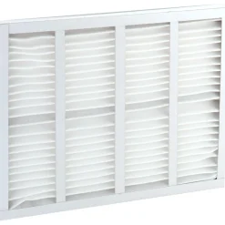 Pleated Air Filter: Wireless Pleated, MERV 8, Synthetic, 35% Efficient, 20