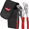 Plier Set: 2 Pc, Pipe Wrench & Water Pump Pliers