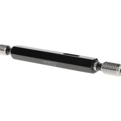 Plug Thread Gage: M8x1.25 Thread, 6H Class, Double End, Go & No Go