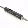 Plug Thread Gage: M3x0.5 Thread, 6H Class, Double End, Go & No Go