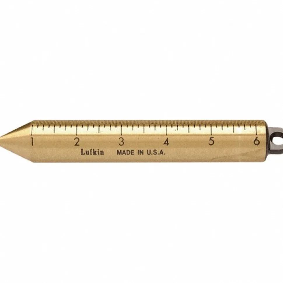 Plumb Bobs: Weight (oz.): 20.00; Bob Type: Plumb Bob; Material: Brass; Replaceable Tip: No