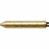 Plumb Bobs: Weight (oz.): 20.00; Bob Type: Plumb Bob; Material: Brass; Replaceable Tip: No