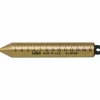 Plumb Bobs: Weight (oz.): 20.00; Bob Type: Plumb Bob; Material: Brass; Replaceable Tip: No