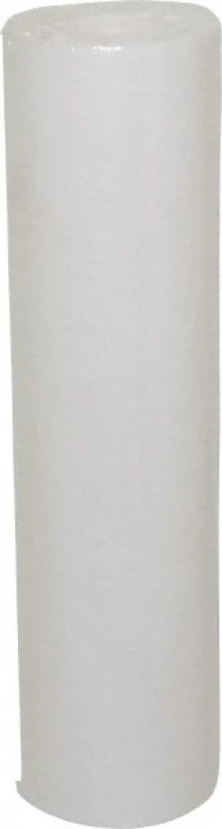 Plumbing Cartridge Filter: 2-3/8" OD, 9-7/8" Long, 25 micron, Polypropylene