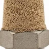 Pneumatic Exhaust Muffler: 1/4" Male NPT, 75 dB