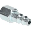 Pneumatic Hose Coupling: 1/4-18, 1/4" Body Dia, Industrial Interchange