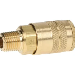 Pneumatic Hose Coupling: 1/4-18, 1/4