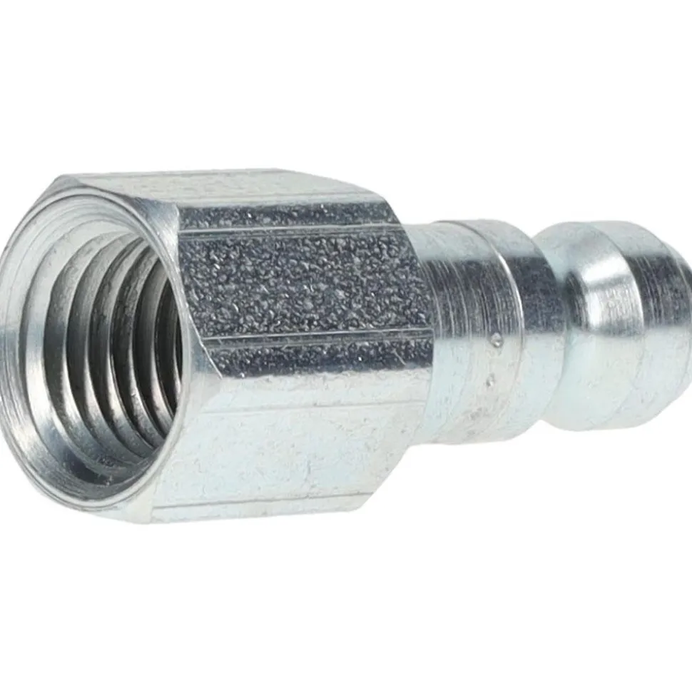 Pneumatic Hose Coupling: 1/4-18, 1/4" Body Dia, Tru-Flate Automotive Interchange