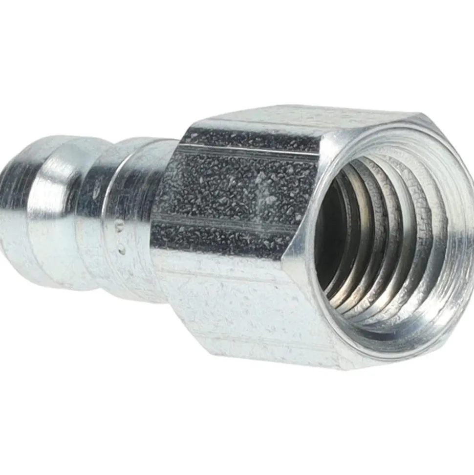 Pneumatic Hose Coupling: 1/4-18, 1/4" Body Dia, Tru-Flate Automotive Interchange