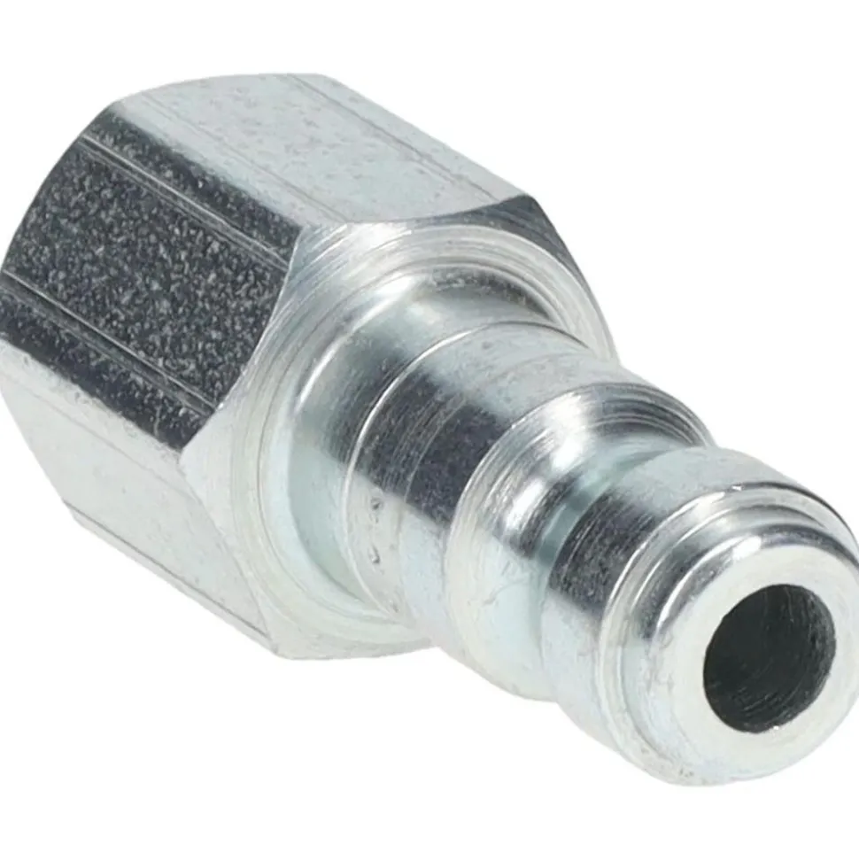 Pneumatic Hose Coupling: 1/4-18, 1/4" Body Dia, Tru-Flate Automotive Interchange