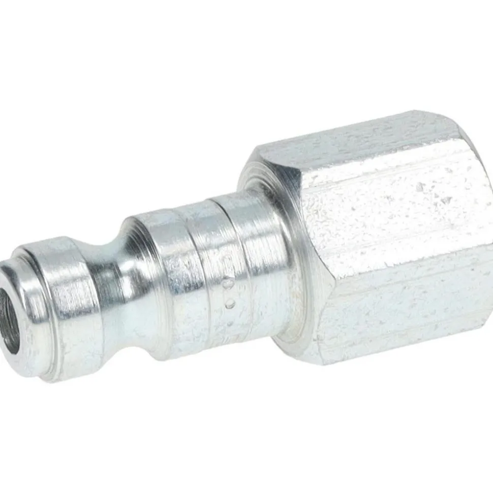 Pneumatic Hose Coupling: 1/4-18, 1/4" Body Dia, Tru-Flate Automotive Interchange