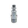 Pneumatic Hose Coupling: 1/4" Thread, 1/4" Body Dia, Industrial Interchange