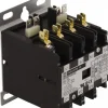 4 Pole, 40 Amp Inductive Load, 110 Coil VAC at 50 Hz and 120 Coil VAC at 60 Hz, Definite Purpose Contactor