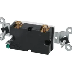 1 Pole, 120 to 277 VAC, 20 Amp, Commercial Grade Toggle Wall Switch