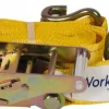 Polyester Ratchet Strap Tie Down: 1650.000 lb Load Capacity